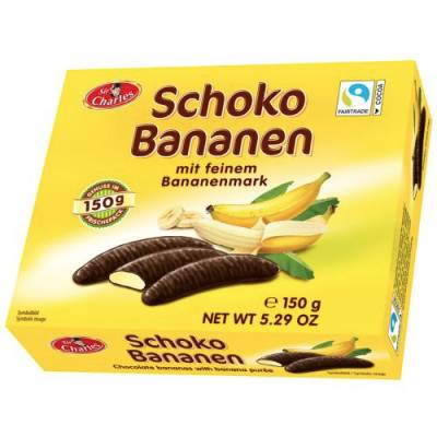 Schoko Bananen Sir Charles marshmallows 150 g