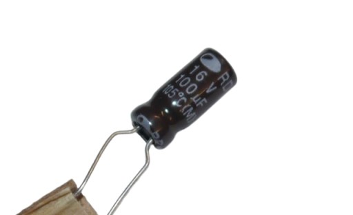 ELEKTROLYTICKÝ KONDENZÁTOR 16V 100uF 10ks