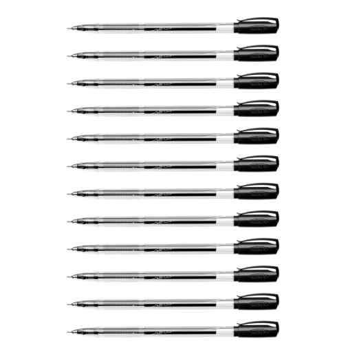Set Čierne gélové pero RYSTOR GZ-031 0,5