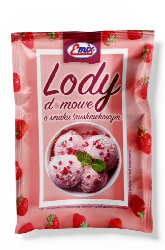 Jahodová zmrzlina Emix 60g