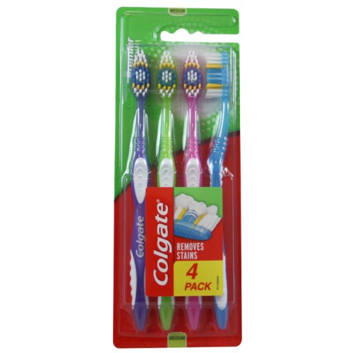 Zubná kefka Colgate Premier Medium 4 ks.