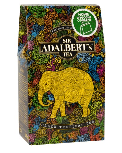 SIR ADALBERT'S ČIERNY TROPICKÝ ČAJ 100 g