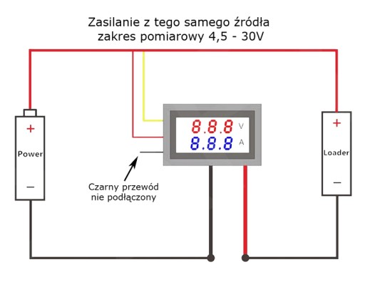 Voltmeter Doska ampérmetra 10A 0-100V