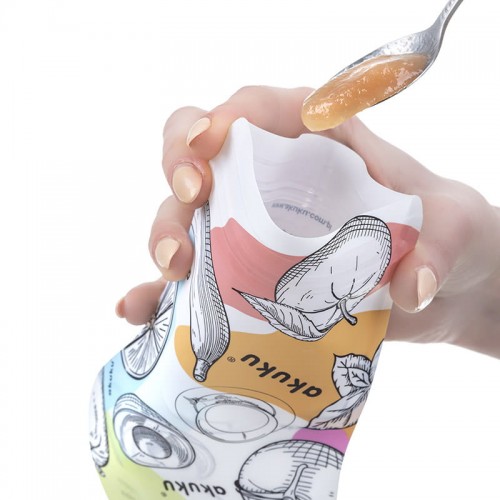 AKUKU opakovane použiteľné potravinové vrecká 150ML 5 ks.