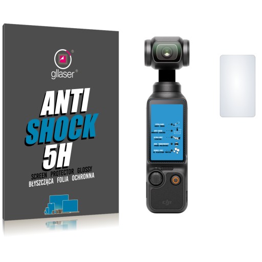 Ochranná fólia Glaser Anti-Shock 5H pre DJI Pocket 3 / tlmí nárazy