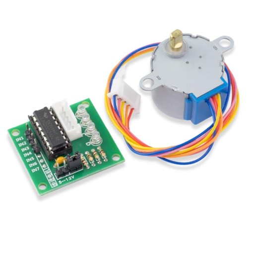 Krokový motor 28BYJ-48 + Arduino 5V ovládač