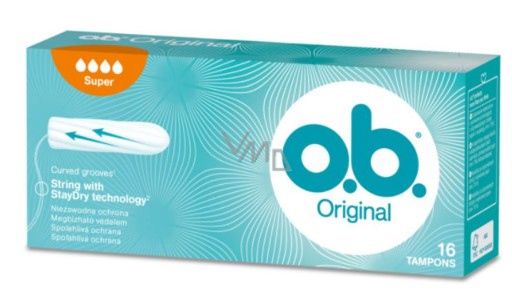 o.b. Originál tampón 16ks (Š) P2