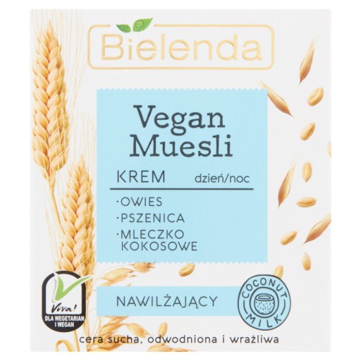 Bielenda Vegan Müsli hydratačný krém na tvár