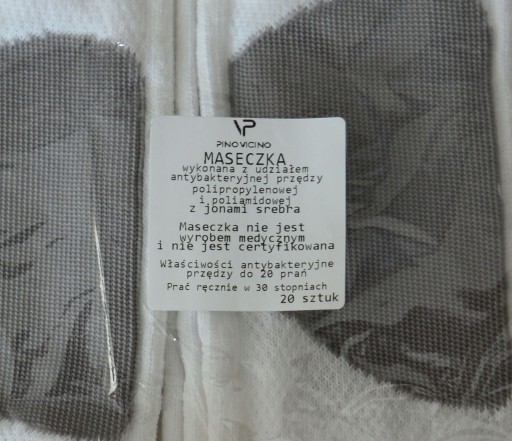 Opakovane použiteľná ochranná maska s iónmi striebra