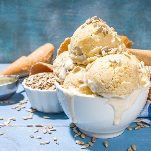 Lúpané BIO slnečnicové semienka s Certifikátom zdroja OMEGA-3 Keto zdravých tukov