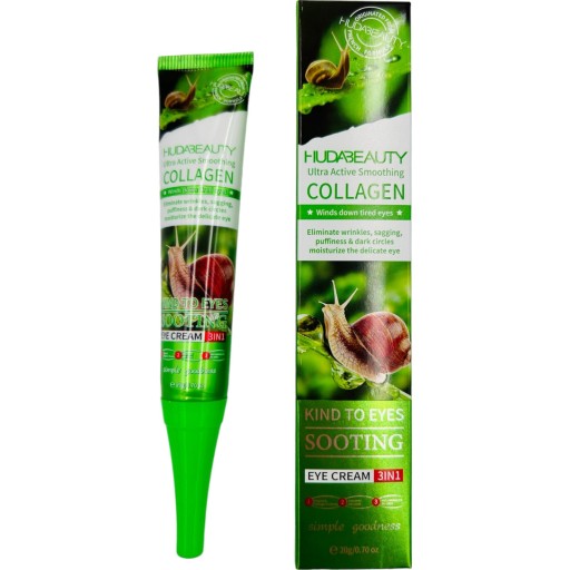 HUDA BEAUTY Očný krém 3v1 SNAIL