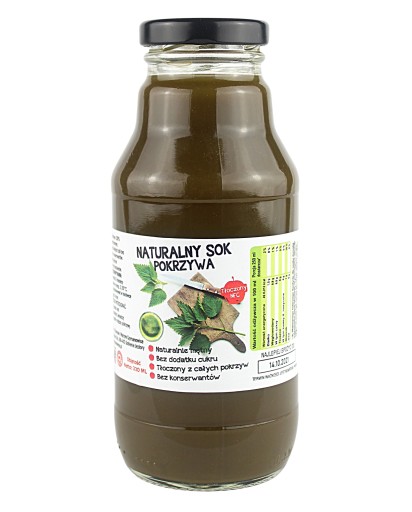 Lisovaná žihľavová šťava Nettle 100% 300ml