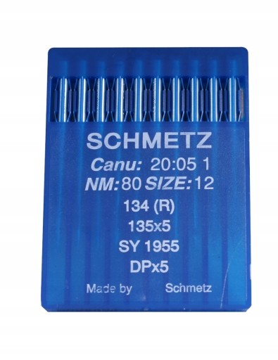 Schmetz ihly 80' 134-35(r) pre stroj s vázaným stehom 10 ks