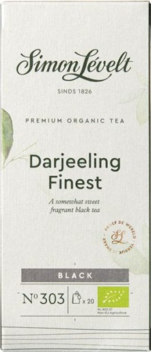 BIO DARJEELING FINEST čierny čaj, express, 20T, 40g, Simon levelt