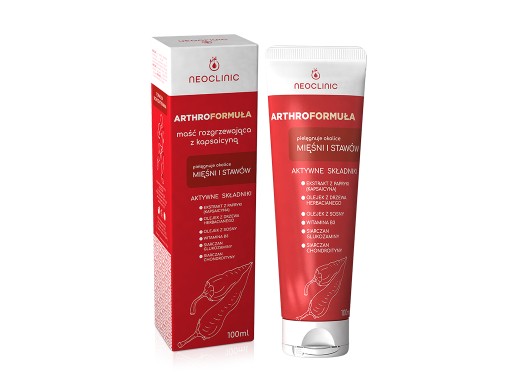 HREJÚCA MASŤ S KAPSAICÍNOM 100ML - NEOKLINICKÁ SILNÁ