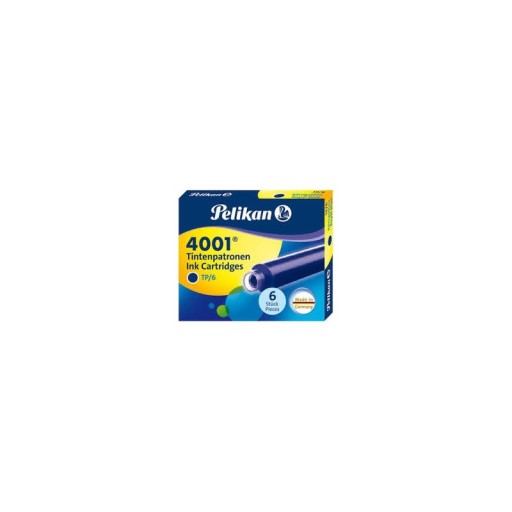Krátke umývateľné kartuše Pelikan BLUE TP/6
