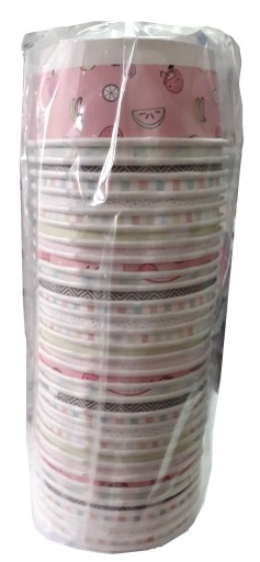 PASTELOVÁ papierová miska 350 ml 30 ks.