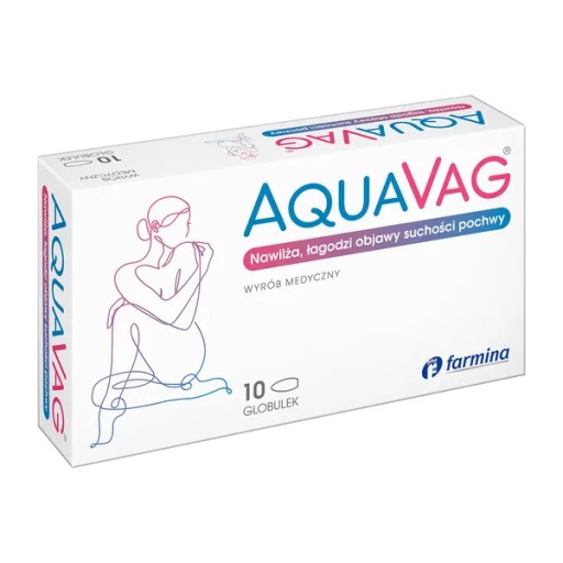 Aquavag, vaginálne pesary, 10 kusov