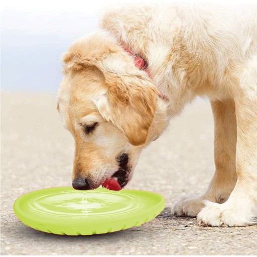 FRISBEE HRAČKA S LIETAJÚCIM DISKOM, CHEEWARD PRE PSOV, FLEXIBILNÁ, ĽAHKÝ ÚSTUP