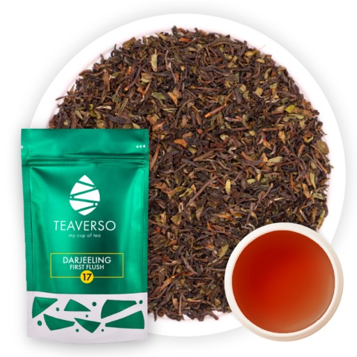 ČIERNY LISTOVÝ ČAJ DARJEELING FIRST FLUSH TEAVERSO 50G