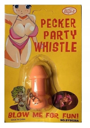 Píšťalka na penis na pružine