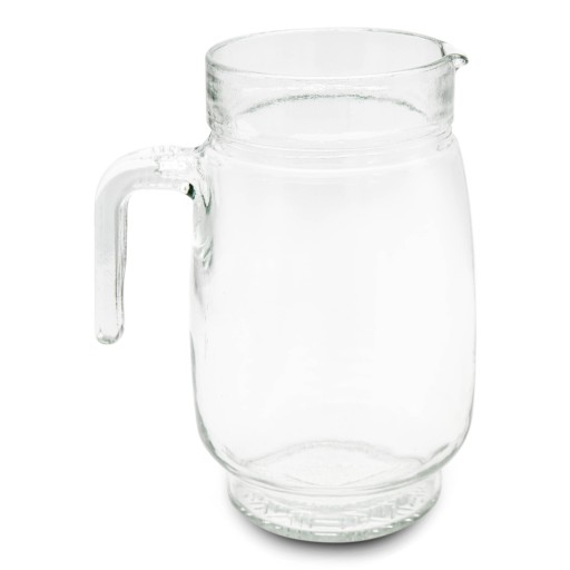 džbán 1,5L SKLENENÝ džbán NA ŠŤAVU, VODNÝ KOMPÓT,LIMONÁDA