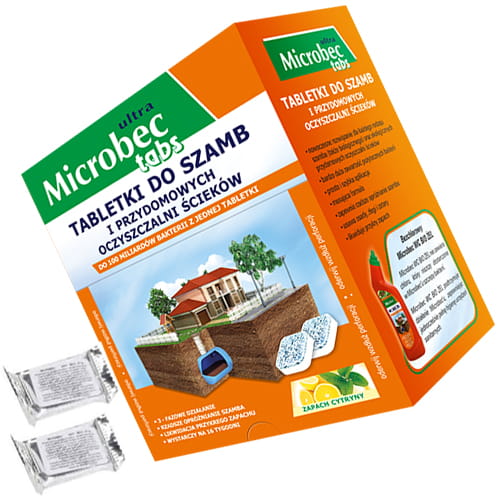 Prípravok na septiky, tablety Bros Microbec, 1 ks.