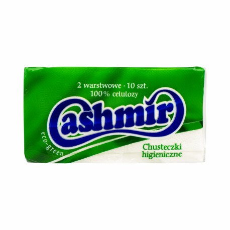 Cashmir Wipes 10x10 kusov Eco Green
