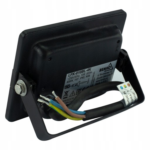 HALOGÉNOVÉ SVETLO LED 10W 4000K 800LM IP65