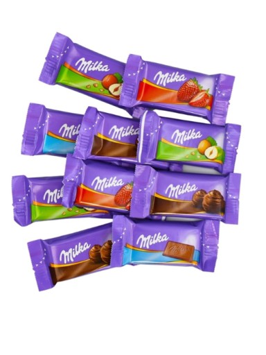 Milka Naps Mini čokolády 10ks Tyčinky Darček ku Dňu detí pre mamu