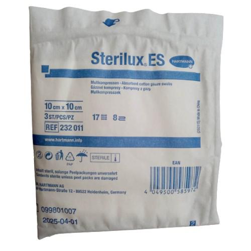STERILUX ES Sterilné plynové kompresie 17W 8N 10x10cm