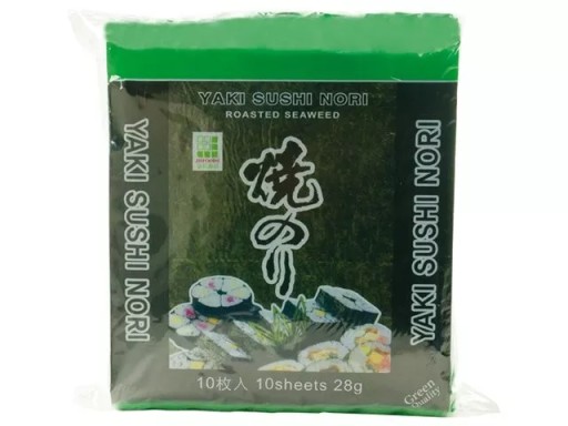 Yaki Nori GREEN sushi morská riasa 10 listov