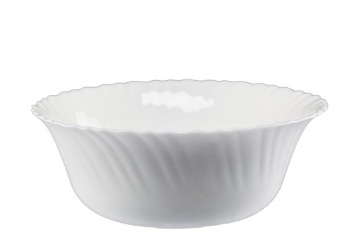 BIANCO MISKA NA ŠALÁT 20 CM, BIELA