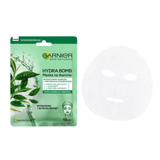 GARNIER Hydra Bomb maska s kyselinou hyalurónovou 28g
