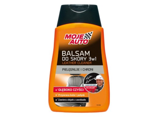 Balzam na čistenie kože na čalúnenie 3 v 1