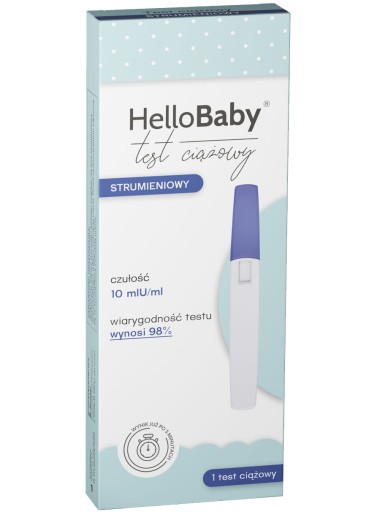 PRESNOSŤ TEHOTENSKÉHO TESTU HELLOBABY STREAMING 98 %