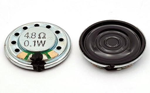 miniatúrny reproduktor 2cm 20mm 0,1W 4,8 ohm