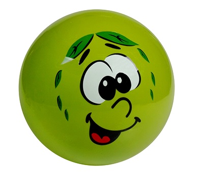24cm VEĽKÁ GUMOVÁ HRA SMILE FARBA 5654