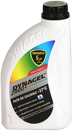 DYNAGEL 2000+ nemrznúca zmes 1L -37C Mieš