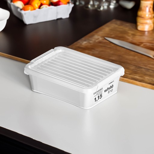 PLASTOVÝ KONTAJNER S VEKOM NA ÚLOŽNÝ BOX MALÝ 1,15L