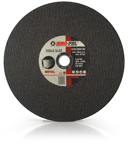 KOVOVÉ REZNÉ KOTOUČE 350x32x3,5 MARPOL