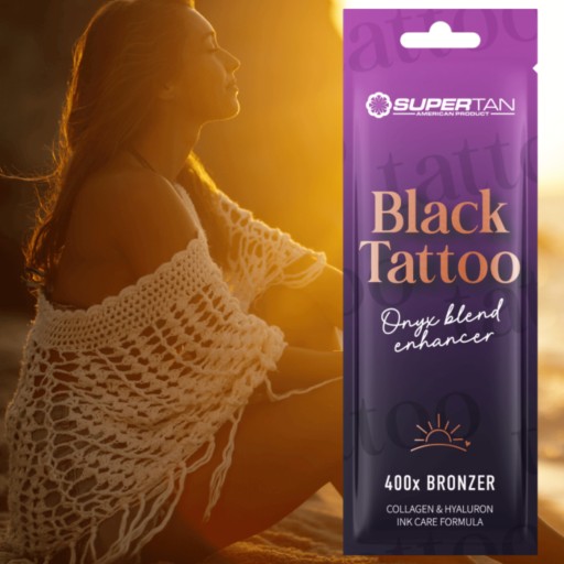 Supertan Black Tattoo Intense Bronzer na opaľovanie 15 ml