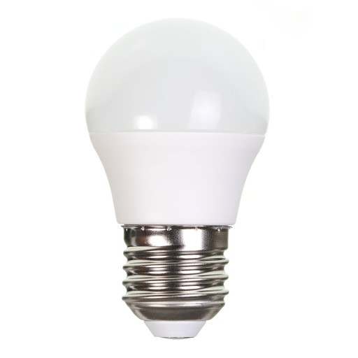 LED guľová žiarovka GLOB 6W=43W E27 230V teplá