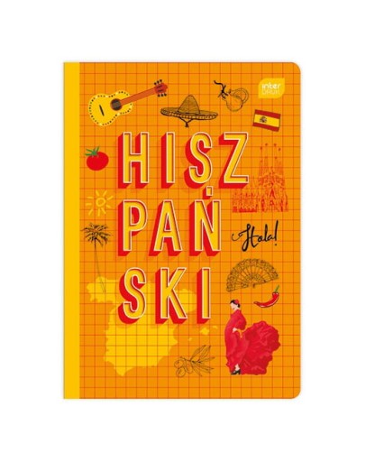 Zápisník A5/60k mriežka Int Spanish Fol A 5
