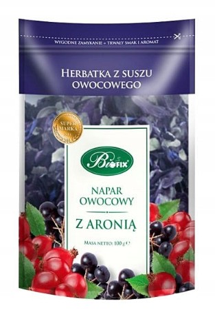 BIFIX Čaj z arónie Sušený ovocný nálev 100g