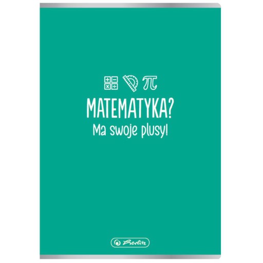 Zápisník A5 so 60 štvorcovými stranami s matematickým cheat sheet