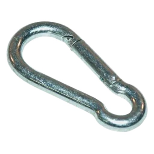 Obyčajná karabina, pozinkovaná, 10 mm