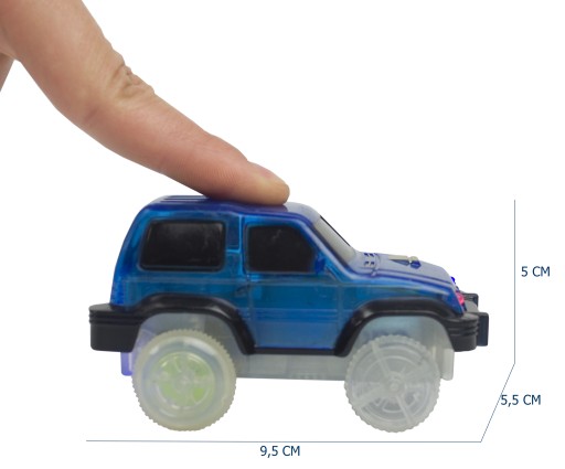 LT157 PRÍDAVNÉ MODRÉ LED AUTO NA TRAŤ LT20 MAGIC TRACK