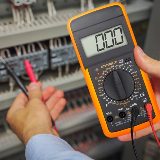 PROFESIONÁLNY MERAČ PRÚDU, LCD MULTIMETER