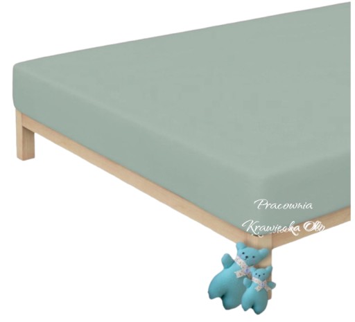PLACHTA NA PRIDANIE POSTELE 90x55 šalvia